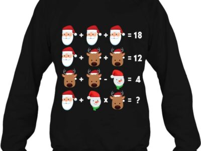 Order Of Operations Quiz Funny Math Teacher Christmas Classic