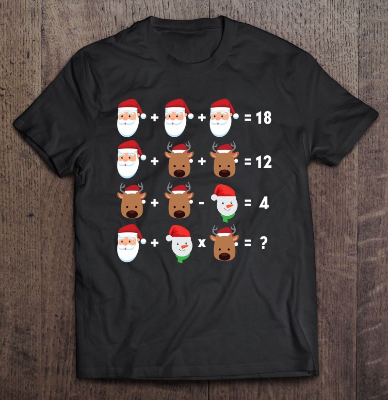 Order Of Operations Quiz Funny Math Teacher Christmas Classic