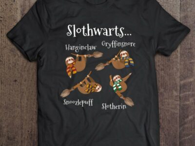 Slothwarts Sloth-Hogwarts Harry Potter Fan Gift
