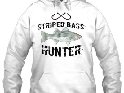 Striped Bass Fishing Graphic Freshwater Fish Gifts Co.