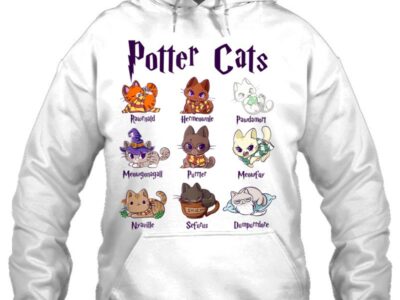 Womens Potter Cats Cute Harry Pawter Kitten Gift For Her