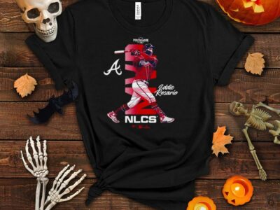 2021 Eddie Rosario Black Atlanta Braves 2021 National League Champions MVP T Shirt