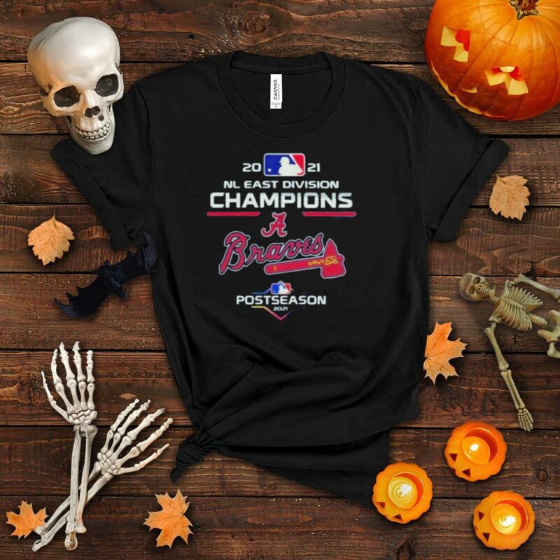 2021 NL East Division Champions Atlanta Braves Postseason Shirt