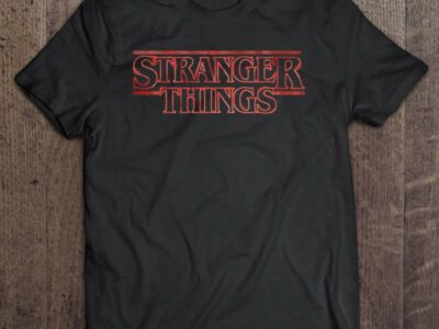 Netflix Stranger Things Neon Logo T Shirt