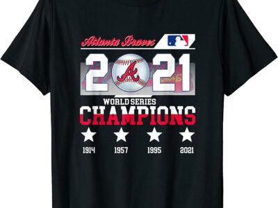 Baseball Braves World Series Champions T Shirt