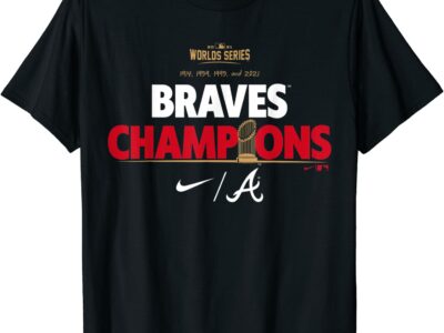 Braves 2021 World Series Champions Celebration T Shirt