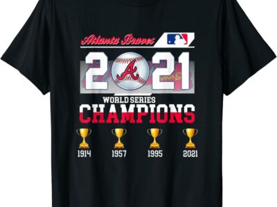 Baseball Atlanta Brave 2021 World Series Champions T Shirt