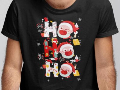 HO HO HO Christmas Santa Tee Christmas Shirts