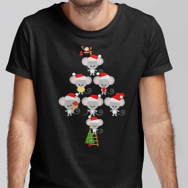 Nibbles Tom And Jerry Tee Christmas Shirts