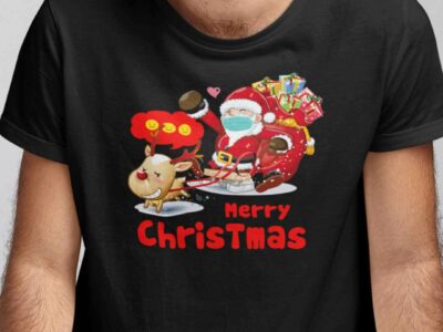 Santa Claus Reindeer Christmas Shirts