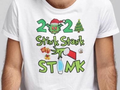 Character Christmas Shirts The Grinch Mask Stink Stank Stunk 2021