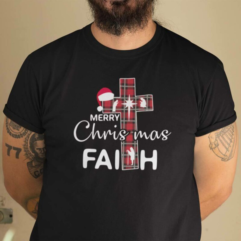 Christmas Faith Shirt Merry Christmas Faith