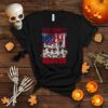 God family country Atlanta Braves signatures American flag shirt