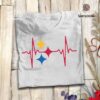 Pittsburgh Steelers Heartbeat American Football Team T Shirt