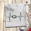 Green Bay Packers Heartbeat American Football Team T Shirt