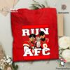 Kansas City American Football Team T Shirt Chiefs Football Team T Shirt Patrick Mahomes Travis Kelce Run AFC T Shirt