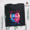 You And Me We Got This Funny Stitch And Angel T Shirt Valentine’s Day Gifts