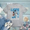 Mickey Mouse Detroit Lion American Football Team T Shirt