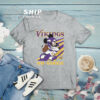 Team Go Vikes Slogan Mickey Mouse Minnesota Vikings American Football Team T Shirt