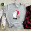 Santa Snoopy And ReindeerWoodstock Funny Christmas Shirt