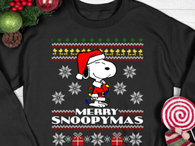 Merry Snoopymas Funny Christmas T Shirt