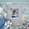 Titan Up Slogan T Shirt Mickey Mouse Tennessee Titans Football Team T Shirt