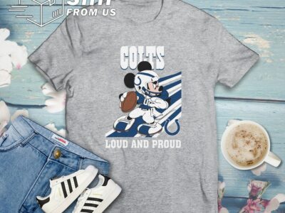 Mickey Mouse Indianapolis Colts American Football Team T Shirt
