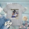 Mickey Mouse Baltimore Ravens American Football Team T Shirt