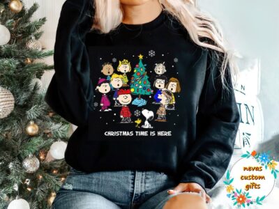 Snoopy and Friends Christmas Shirt, Peanuts Snoopy Friends Shirt, Holiday Shirt, Snoopy Friends Shirt, Christmas Gift, Merry Christmas