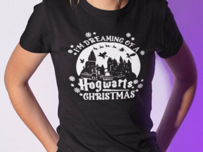 I‘m Dreaming Of A Hogwarts Christmas Shirt Harry Potter Christmas Tee