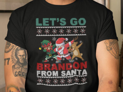 Let‘s Go Brandon From Santa Christmas Shirt