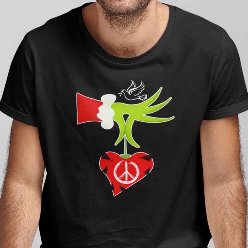 Peace Love Grinch Christmas Shirt The Grinch Lovers