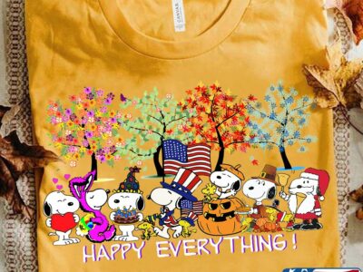 Snoopy Happy Everything T Shirt