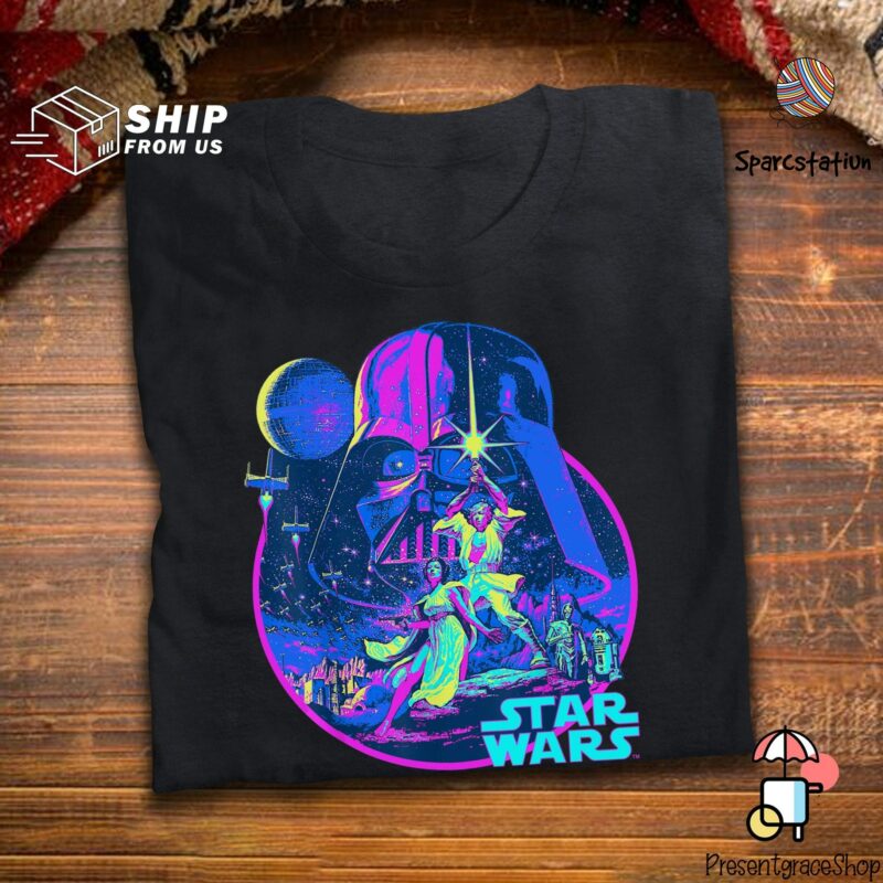 Star Wars Bright Classic Neon T Shirt
