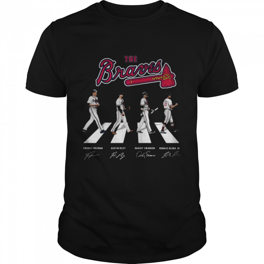 The Atlanta Braves Abbey Road Signatures Shirt