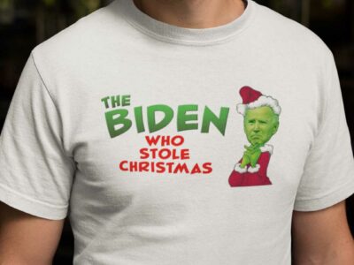 The Grinch Biden Who Stole Christmas Shirt