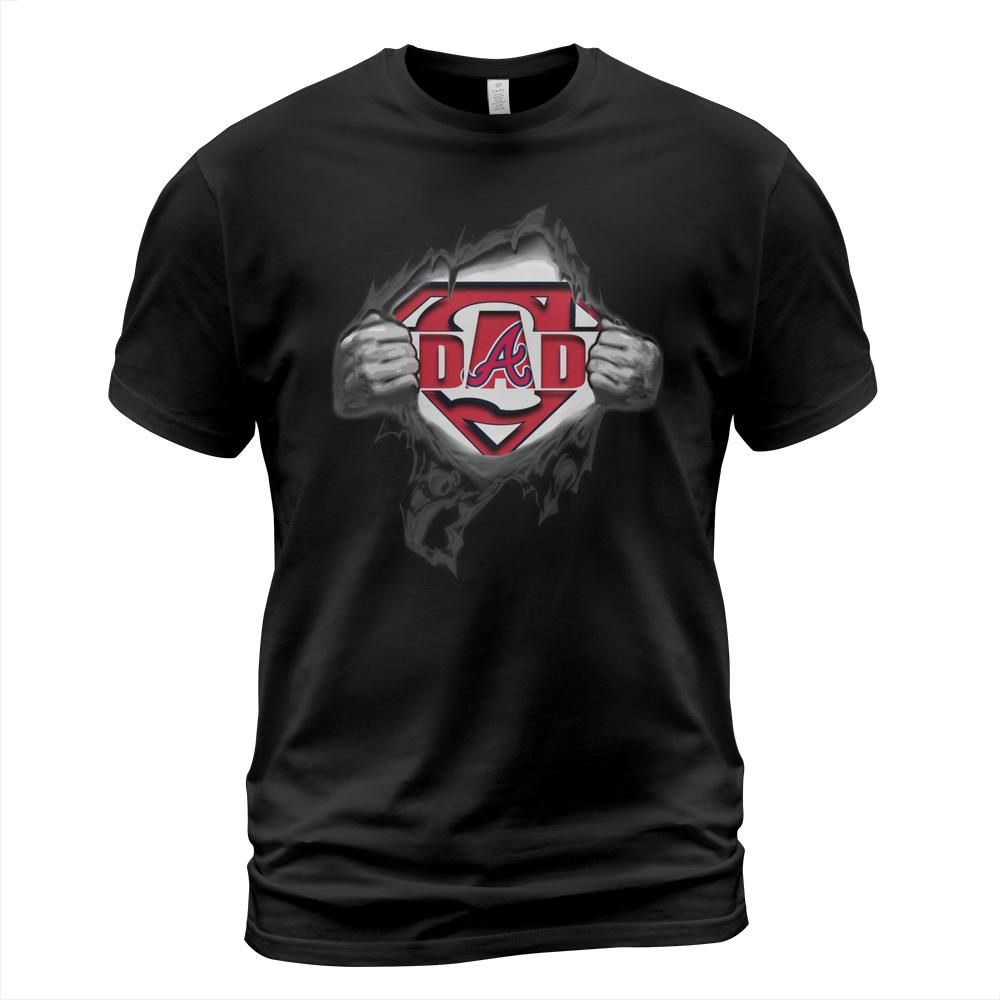 Atlanta Braves Super Dad T Shirt