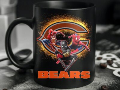 Chicago Bears Spider Man No Way Home Mug
