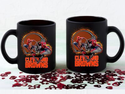 Cleveland Browns Spider Man No Way Home Mug