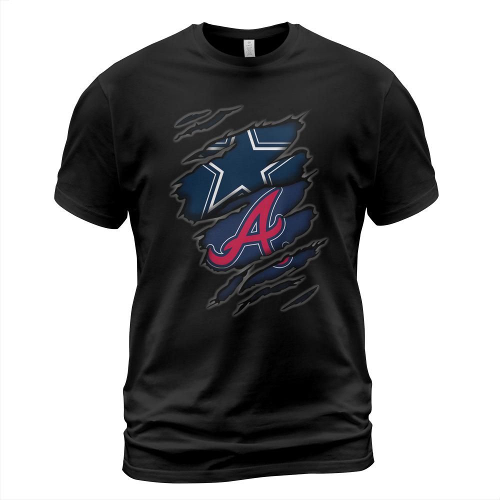 Dallas  Cowboys & Atlanta Braves Inside T Shirt