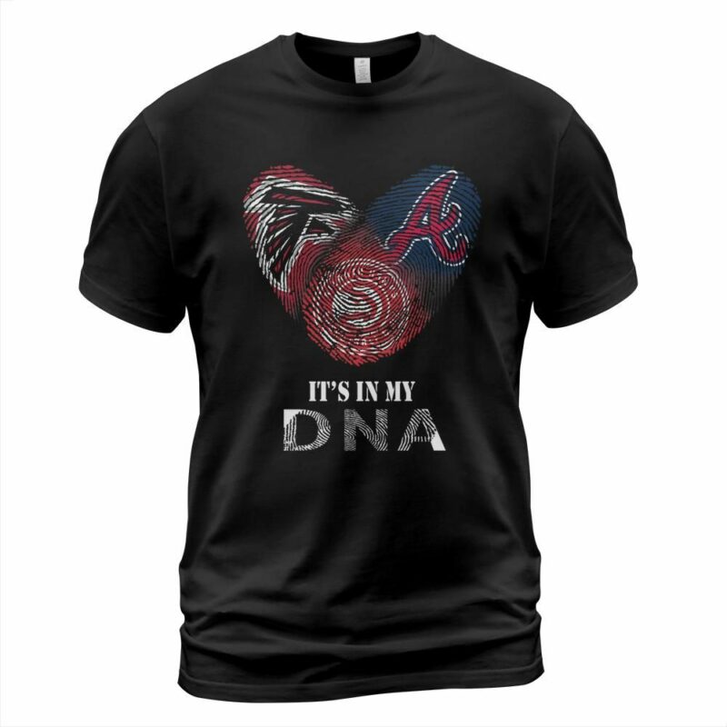Falcons Braves Atlanta Hawks DNA T Shirt