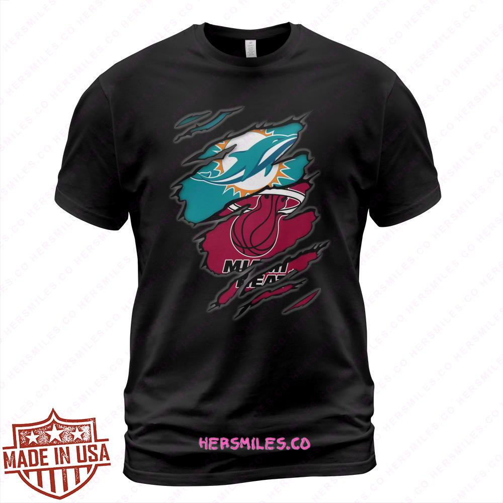 Dolphins Heat Inside Me T Shirt
