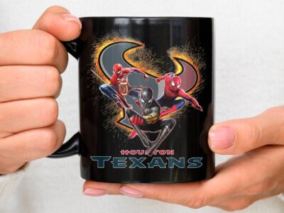 Houston Texans Spider Man No Way Home Mug
