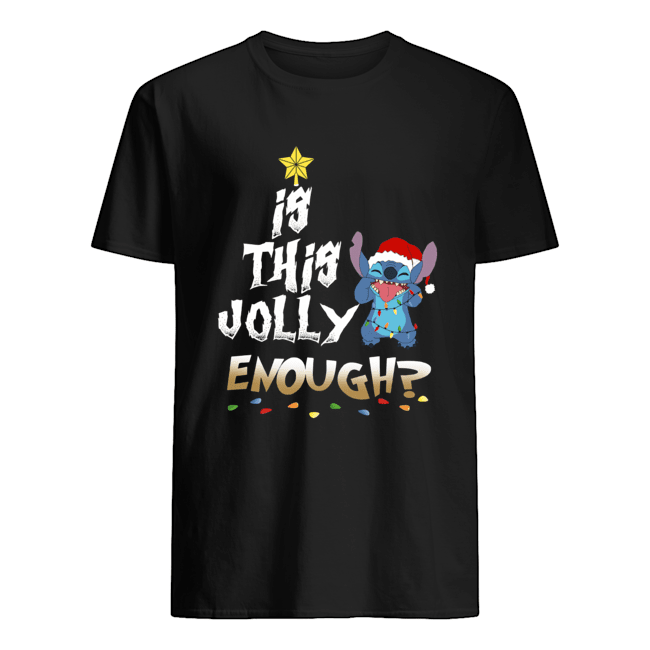 Is this Jolly Enough Stitch Christmas shirt