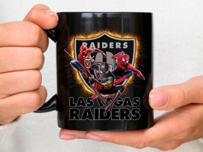 Las Vegas Raiders Spider Man No Way Home Mug