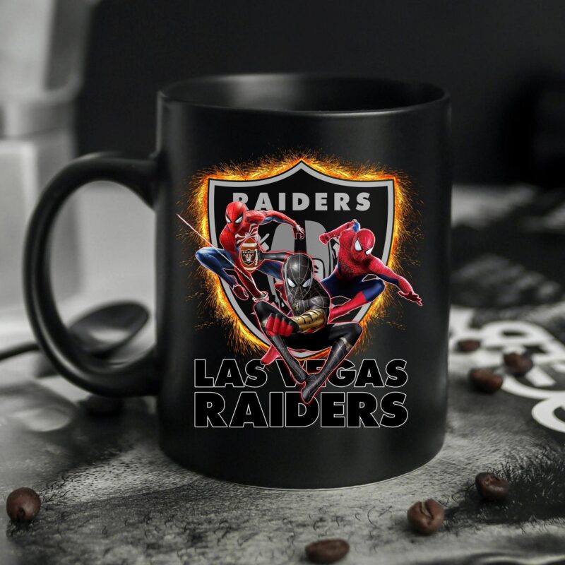 Las Vegas Raiders Spider Man No Way Home Mug