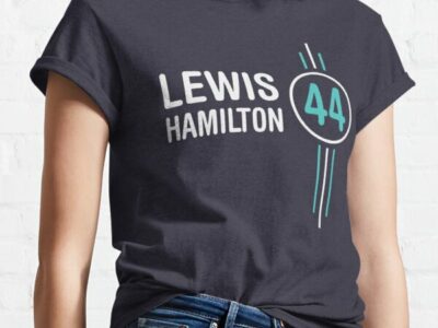 Lewis Hamilton Formula1 Motorsports World Champion Car Racing Classic TShirt
