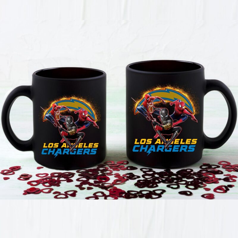 Los Angeles Chargers Spider Man No Way Home Mug