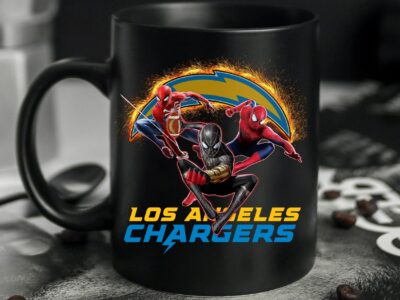 Los Angeles Chargers Spider Man No Way Home Mug
