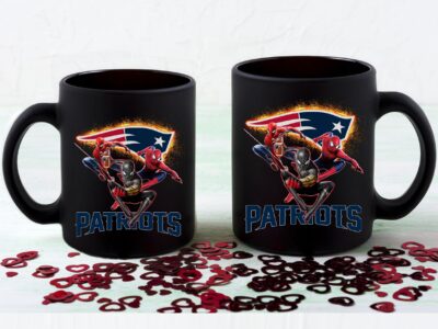 New England Patriots Spider Man No Way Home Mug